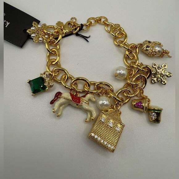 Kate Spade Winter Wonderland Charm Bracelet - Picture 2 of 6
